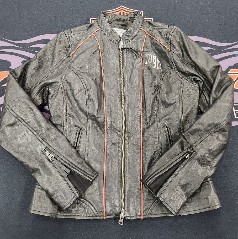 Genuine H-D Ladies Leather Riding Jacket